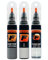 FIRANTO Lackstift Autolack Reparaturset für BMW 300 Alpinweiss Iii - 3-in-1 Autolack Kratzer Reparaturstift 15ml Grundierung, Klarlack