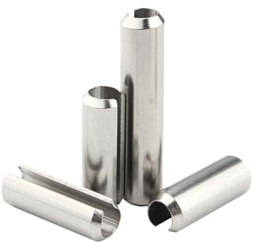 15 pièces de goupille cylindrique creuse en acier inoxydable, goupille de positionnement élastique, diamètre extérieur 6mm, longueur 35mm, 6x35mm