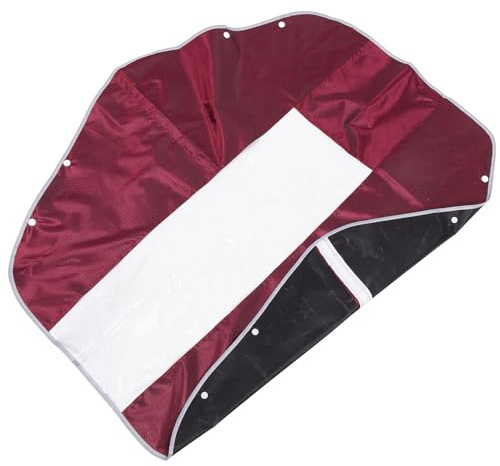 FELTECHELECTR Copertura per Scooter Elettrico Antipioggia Jacquard Allargato Protezione Completa per Pannello e Manubrio Resistente a Pioggia e Graffi Adatta per Uso Esterno su Bici