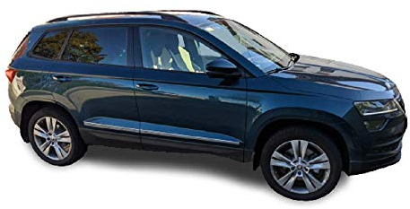 Solarplexius Auto-Sonnenschutz Scheiben-Tönung passgenau für Skoda Karoq ab 2017 Komplettsatz Keine Folie