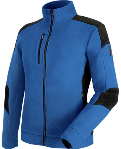 WÜRTH MODYF Fleecejacke Cetus – Atmungsaktives Arbeitsfleece – perfekt für Handwerk, Werkstatt, Arbeiten im Freien, royalblau, Größe XL