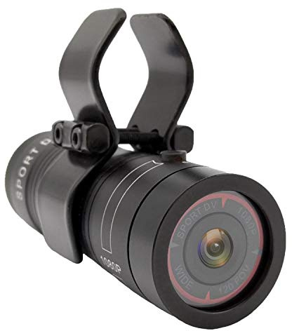 Ablebro Fotocamera Fucile 1080P Registrazione HD per Tiro/Pesca/Piccioni di argilla/Caccia con l'arco Casco Cam Novatek Fotocamera sportiva