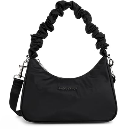 LANCASTER Sac porte epaule Ref 57143 noir 24 * 15 * 6.