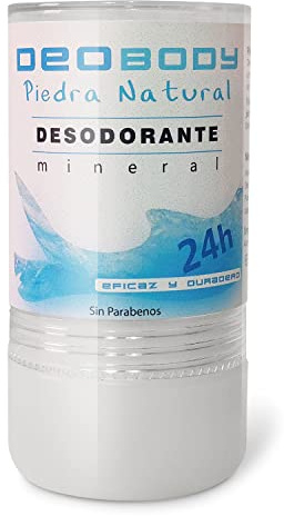 Natürliches Alaun-Deodorant In Stein (120 g) Für Männer Und Frauen. Antitranspirant Gegen Starken Achsel- Und Fußschweiß. Ohne Aluminium Und Ohne Parabene. 100% Natürlich