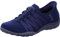 Skechers Women's Breathe-Easy ROLL-with-ME Sneaker, Navy, 6 UK