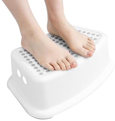 Tabouret De Toilette | Marche Pied Toilette | Tabouret pour Enfantes Antidérapant | Marchepied Antidérapant | Repose Pied Toilette | pour Enfant, Adultes Et Seniors Soulage La