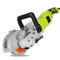 Wall Chaser, 4000W 6000r/min Wall Groove Cutting Machine, Depth/Width 3.5cm/3.5cm Brick Concrete Slotting Machine 12cm Saw Blade Diameter 5 Removable Blades Electric Saw