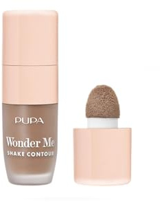Pupa Flüssiges Blush Wonder Me Shake (Farbe 007 Baileys Coffee) – Gesichtspuder mit transparentem Effekt, Innovative Textur Water Cream, super leicht und langanhaltend