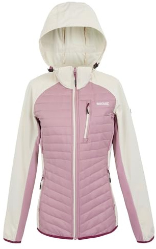Regatta - Pro Hybrid II Steppjacke für Damen (36 DE) (Helles Vanillegelb/Lila)