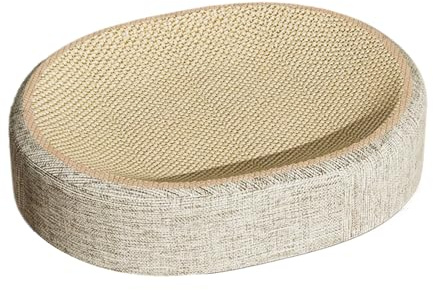Fierudeng Tablero De Rascado para Gatos - Rascador para Interior,Cartón Sisal Tejido para Muebles Cama Sala Dormitorio Ventana Esquinas Suelo
