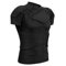 Zicac Sports Compression Shirt, Atmungsaktiv Stoßschutz Sport Tshirts Herren, Rundumschutz Kompressionsshirt Herren für Fußball Basketball Paintball Rugby Radfahren Curling Baseball
