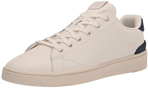 TOMS Mens Travel Lite 2.0 Court Trainers White 12 UK