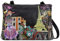 Anna by Anuschka Damen Small Zip Around Crossbody Kleine Umhängetasche mit umlaufendem Reißverschluss, Paris at Night