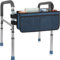 Walker Basket per camminatore pieghevole, borsa pieghevole con portabicchieri, grande capacità Walker Storage Bag per anziani, borsa da passeggio staccabile senza mai ribaltarsi