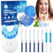 Kit Sbiancante Denti Professionale - Sbiancamento Denti LED 6 Gel + 2 Gel Desensibilizzanti, Rimuove Macchie Profonde