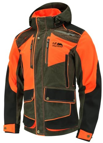 Full mundur chaqueta de caza naranja, chaqueta outdoor resistente a espinas (thornproof), chaqueta militar, chaqueta táctica, chaqueta deportiva para hombre, cortavientos e impermeable