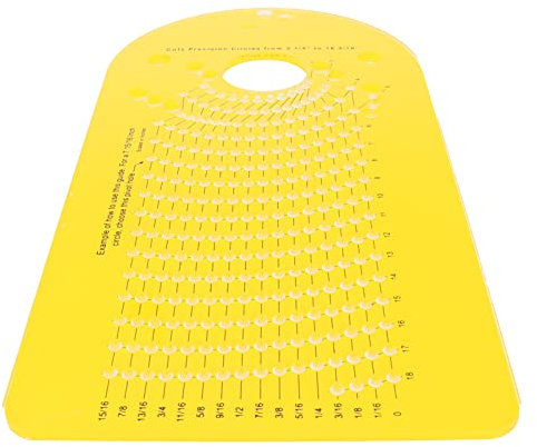 Guide de Cercle pour Défonceuse, Accessoire de Fraisage du Bois, Gabarit Circulaire 256mm, Outil de Menuiserie
