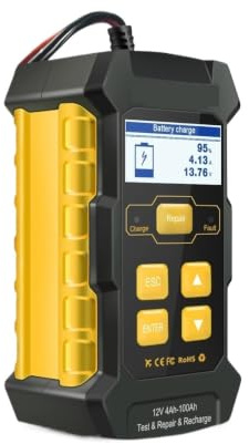 Batteritestare KW510 Car Pulse Repair Charger Automatiskt underhållsverktyg Bildiagnostisk enhet