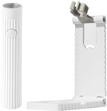 ChicAppeal Lampe UV Ongles Gel, Mini Lampe UV LED Portable avec Support, Séchage Ultra Rapide USB Portable, 20s/60s Chronométrage, Séchoir à Ongles pour Gel Pose Americaine, Vernis Semi Permanent