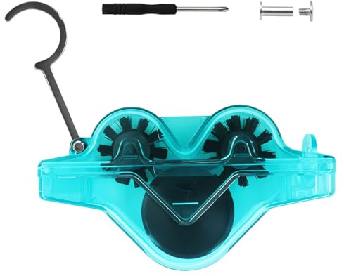 Senbos Limpiador de Cadena de Bicicleta, Dispositivo de Limpieza con Cepillo Multifuncional para MTB, Bicicletas de Carretera y Urbanas, Limpiador de Cadena sin Desmontaje