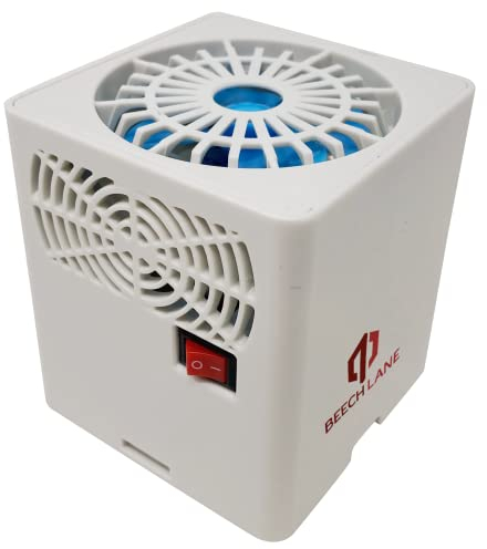 Beech Lane RV Fridge Fan, Patented, High Power 3,000 RPM Motor, Easy On and Off Switch, Multiple Side Vents Increase Airflow, Durable Construction, Efficiently Cools Refrigerator (Natural)