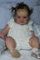 Zero pam Reborn Babypuppe Süßes Mädchen Puppe 24 Zoll 60Cm Reborn Baby Lebensechte BabyPuppen Weicher Gewichteter Stoffkörper Baby Puppe Wie Echtes Baby